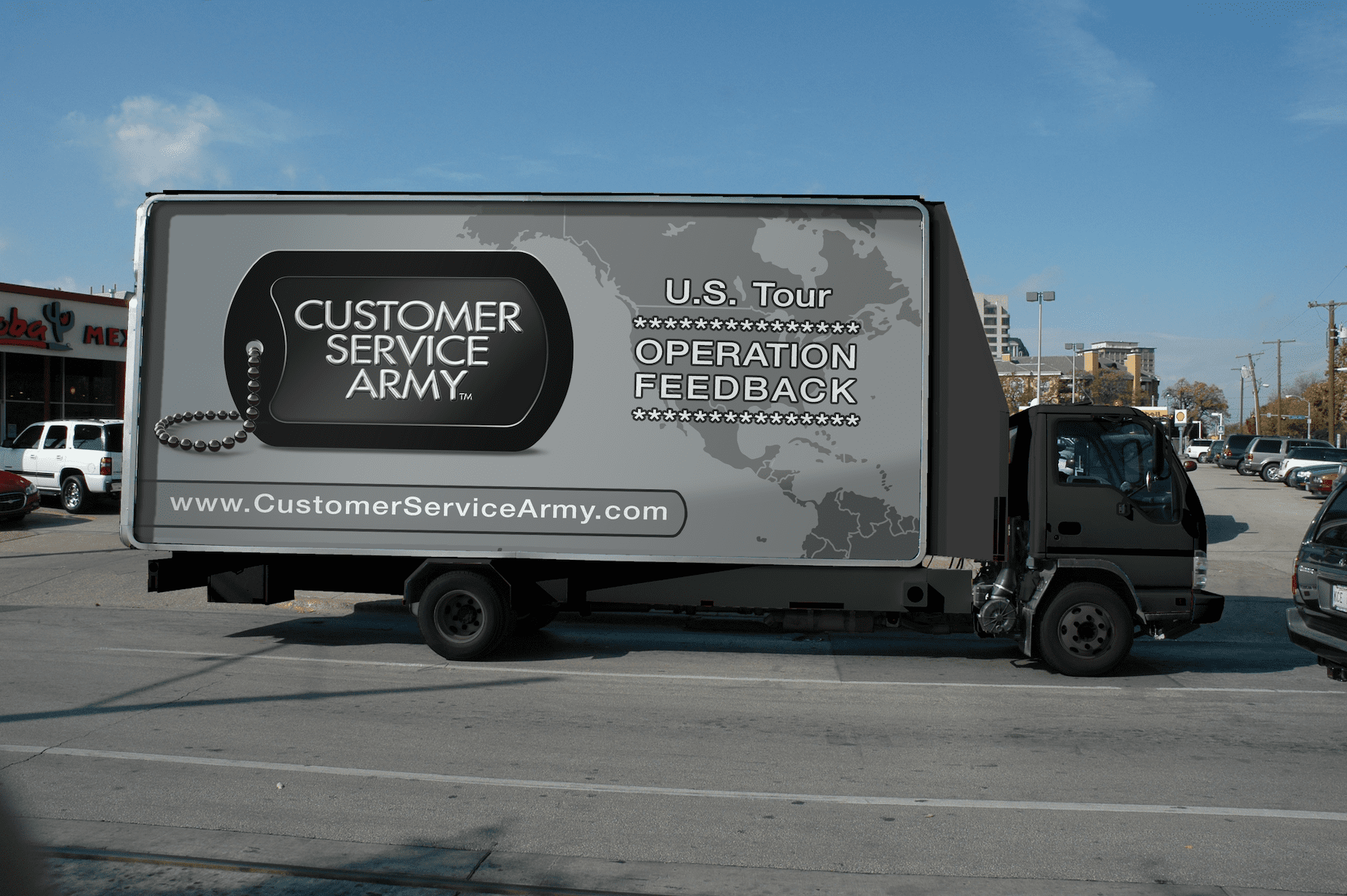 CSA Ad Truck